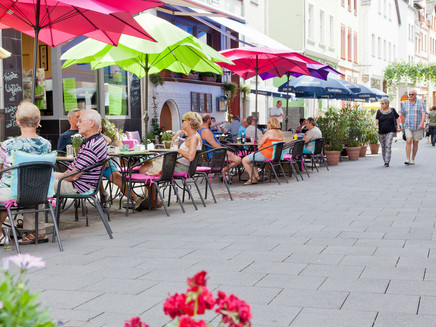 Pedestrian zone Zell (Mosel)